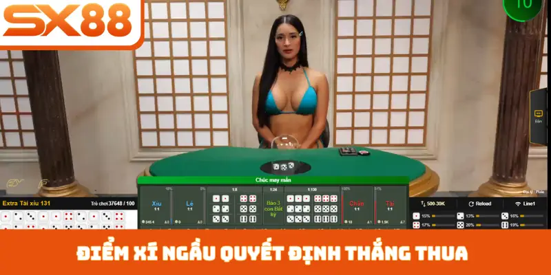 Điểm xí ngầu quyết định thắng thua