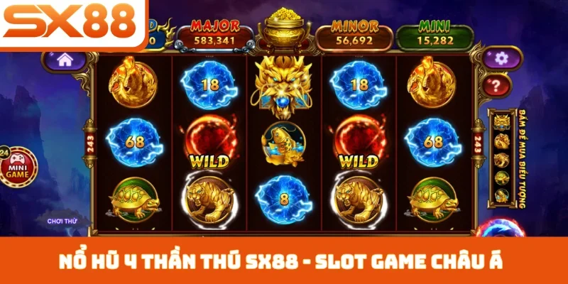 Nổ hũ 4 Thần Thú