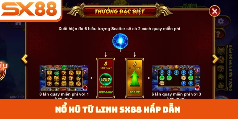 Nổ hũ Tứ Linh SX88 hấp dẫn